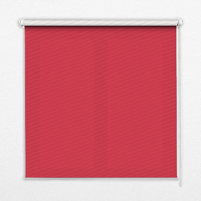 Tenda a rullo da interno di colore rosso
