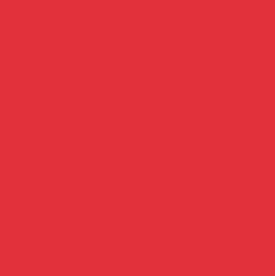 Tenda a rullo per porta finestra di colore rosso