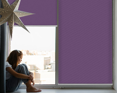 Tenda a rullo per finestra di colore viola