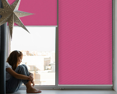 Tenda a rullo per finestra di colore rosa