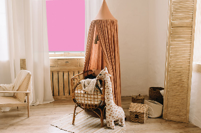 Tenda a rullo da interno di colore rosa