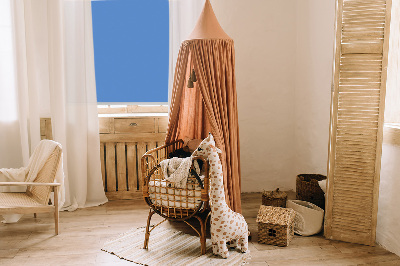 Tenda a rullo per finestra di colore blu