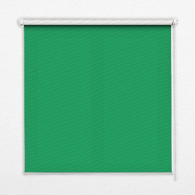Tenda a rullo in tessuto di colore verde