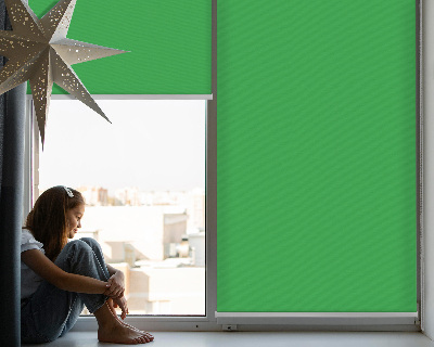 Tenda a rullo per finestra di colore verde