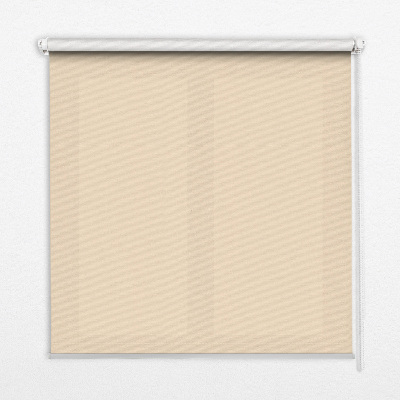 Tenda a rullo da interno di colore beige