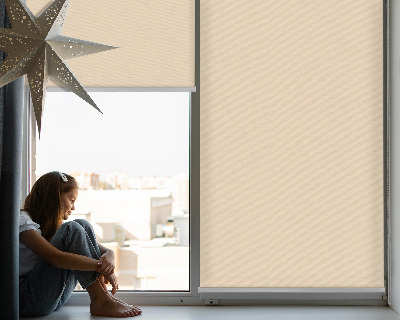 Tenda a rullo da interno di colore beige