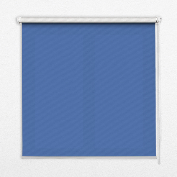 Tenda a rullo da interno di colore blu