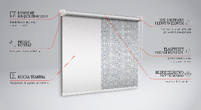 Tenda a rullo per porta finestra