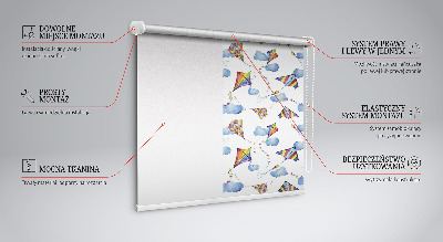Tenda a rullo per finestra