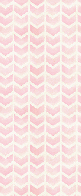 Tenda a rullo per finestra nel colore rosa a zigzag