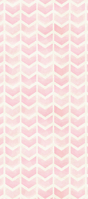 Tenda a rullo per finestra nel colore rosa a zigzag