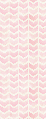 Tenda a rullo per finestra nel colore rosa a zigzag