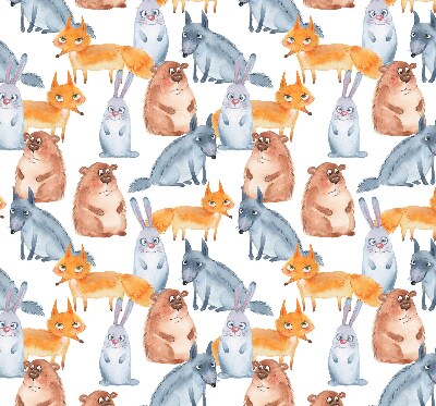 Tenda a rullo per finestra con stampa a tema animali