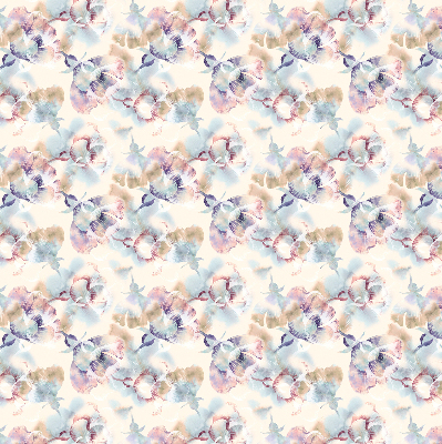 Tenda a rullo per finestra con stampa di fiori colorati dipinti
