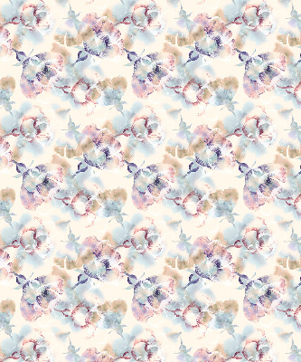 Tenda a rullo per finestra con stampa di fiori colorati dipinti