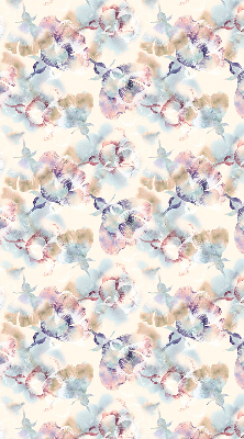 Tenda a rullo per finestra con stampa di fiori colorati dipinti