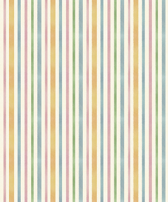 Tenda a rullo da interno con fantasia a strisce verticali colorate