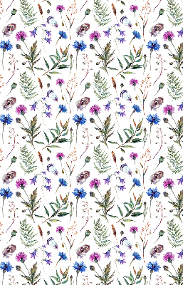 Tenda a rullo per finestra con stampa di fiori colorati