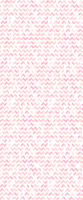 Tenda a rullo per finestra con motivo decorativo di frecce rosa rivolte verso l'alto e verso il basso