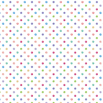 Tenda a rullo da interno con fantasia a puntini colorati