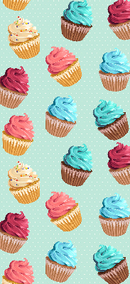 Tenda a rullo da interno con stampa a motivo cupcakes