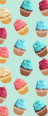 Tenda a rullo da interno con stampa a motivo cupcakes