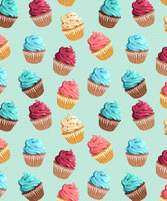 Tenda a rullo da interno con stampa a motivo cupcakes