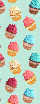 Tenda a rullo da interno con stampa a motivo cupcakes
