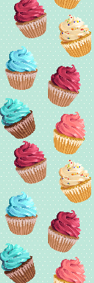 Tenda a rullo da interno con stampa a motivo cupcakes