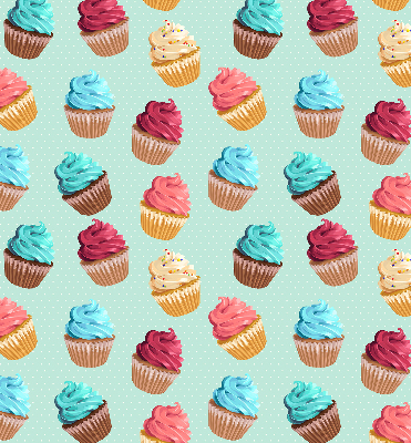 Tenda a rullo da interno con stampa a motivo cupcakes