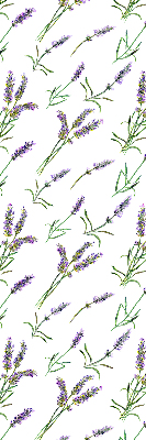 Tenda a rullo in tessuto color lavanda