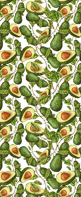 Tenda a rullo per finestra modello avocado