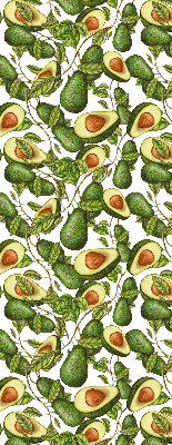 Tenda a rullo per finestra modello avocado