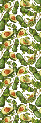 Tenda a rullo per finestra modello avocado