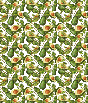 Tenda a rullo per finestra modello avocado