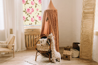 Tenda a rullo per finestra modello Rose