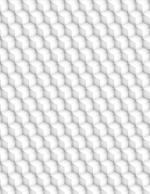 Tenda a rullo per porta finestra con design a cubi 3D
