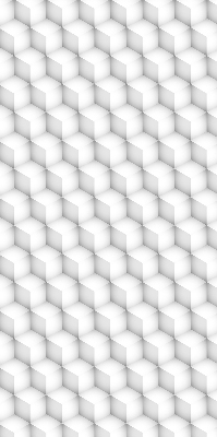 Tenda a rullo per porta finestra con design a cubi 3D