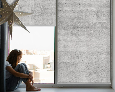 Tenda a rullo in tessuto con texture grigia