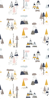 Tenda a rullo per interni modello Stagioni per finestra