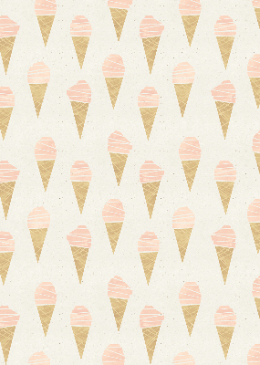 Tenda a rullo in tessuto modello gelato