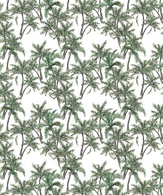 Tenda a rullo per finestra con stampa di palme