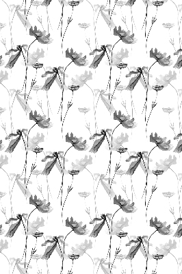 Tenda a rullo per finestra con fantasia a fiori disegnati