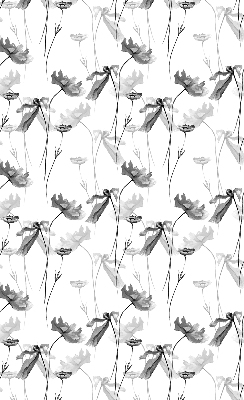 Tenda a rullo per finestra con fantasia a fiori disegnati