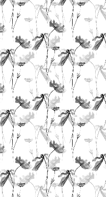 Tenda a rullo per finestra con fantasia a fiori disegnati