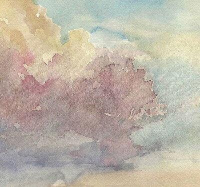 Tenda a rullo per finestra con stampa di cielo colorato