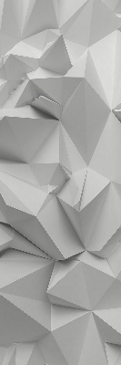 Tenda a rullo per finestra con design a effetto parete di carta 3D