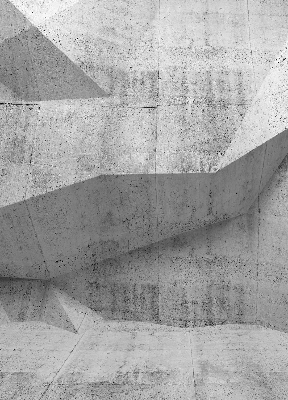 Tenda a rullo in tessuto con stampa effetto muro di pietra 3D
