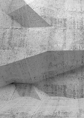 Tenda a rullo in tessuto con stampa effetto muro di pietra 3D
