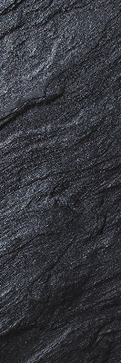 Tenda a rullo per porta finestra con texture nera